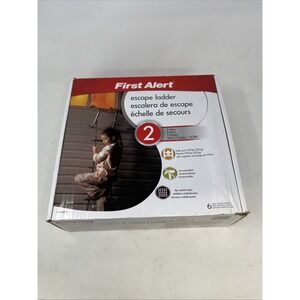 First Alert Two‎ Story Fire Escape Ladder 14 ft Steel holds 1125 pounds